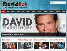 Tablet Screenshot of dhasselhoff.net